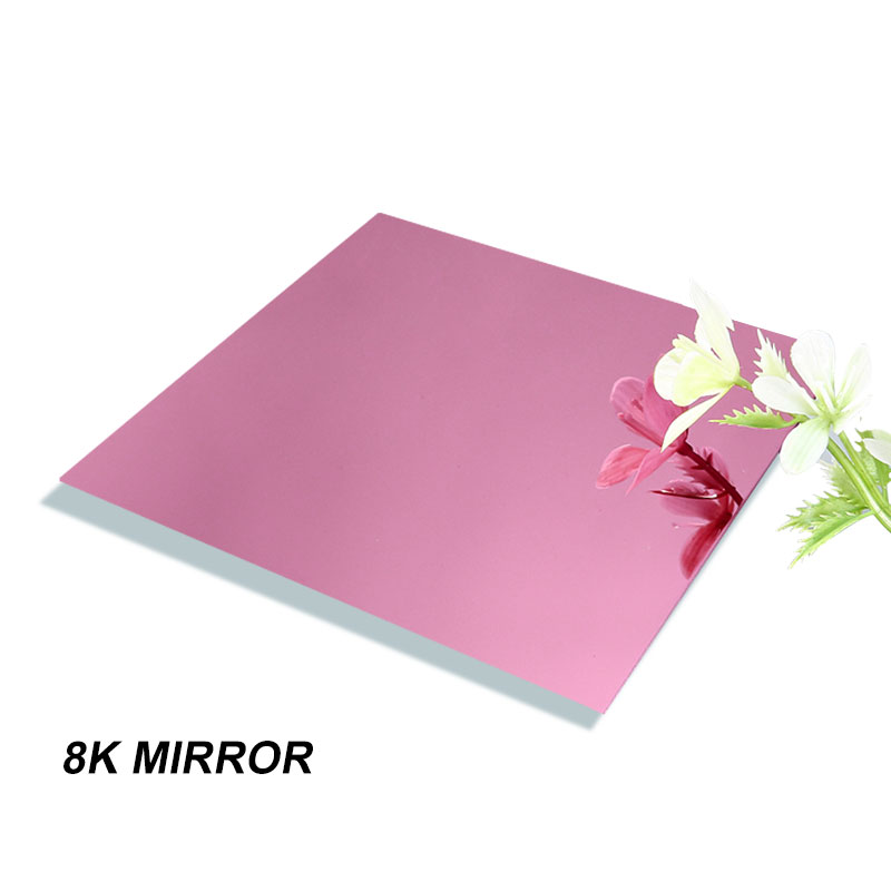 201 Mirror Stainless Steel sheet 4×8